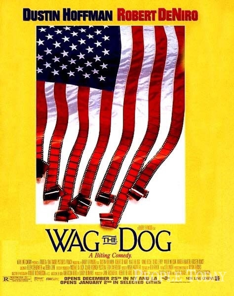 영화 <Wag the dog> 포스터